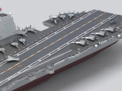 China aircraft carrier CV-18 Fujian 