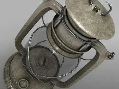 3D Models Oil Lantern 3D model