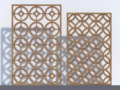 Ornament Panel 3D model