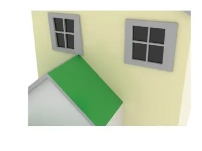 Low-Poly Home 3d Model house Low-poly 3D model