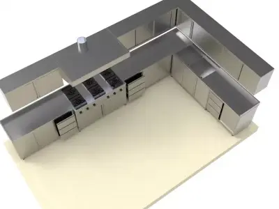 KITCHEN 50  3D model