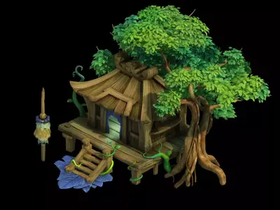 Yunmengze - Chalet 32 3D model
