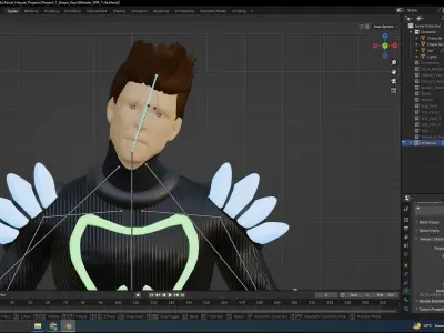 EpicRealms GModes Odyssey Model ready to use in Games  3D model