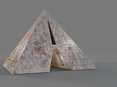 Ancient Egypt Pyramid 3d model 3D model