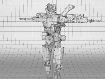 PathFinder V2 Apex Legends LowPoly  3D model