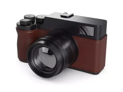 Mirrorless Camera 3D model