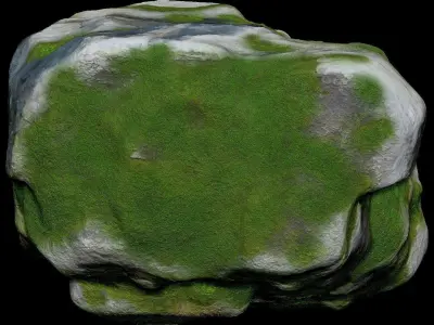 Rock V5 Low-poly 3D model