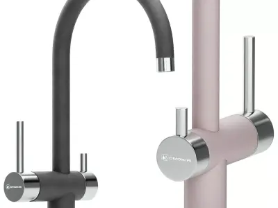 kitchen faucet omoikiri yamada 3D model