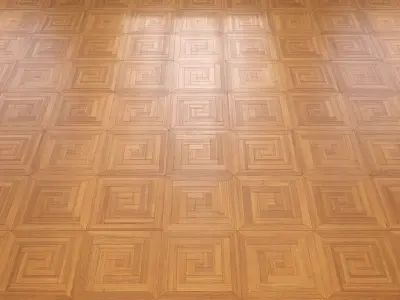 Parquet - Laminate - Wooden floor 2 in 1 Low-poly 3D model 101