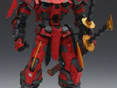 PG  Gundam Astray bandai Red Ghost 3D print model
