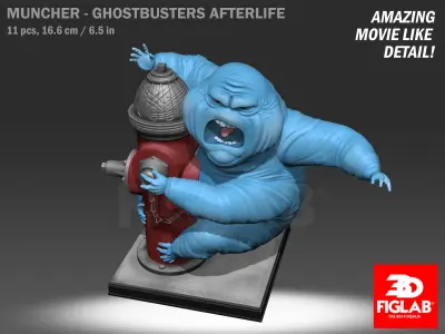 GHOSTBUSTERS AFTERLIFE MUNCHER 3D model