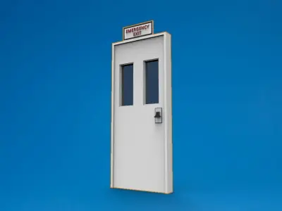 Emergency Door 3D print model