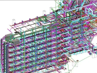 Revit MEP All System Project Model 3D model