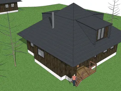 Creative Design-Holiday Cabin-082 3D model