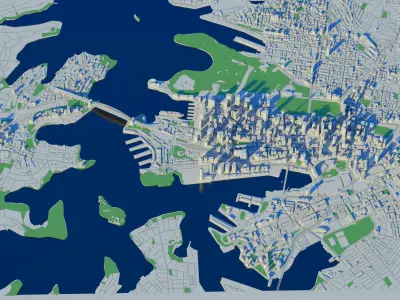 Sydney 3D City 3D model