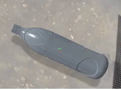 BOTTLE MODEL light bulb Free 3D print model