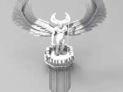 Heavens Envoy Tower 3D model