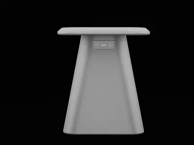 Charging Table Low-poly 3D model