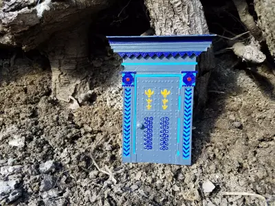 Once Upon A Time Magic Door 3D print model