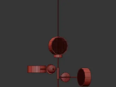 ASEN pendant 3D model