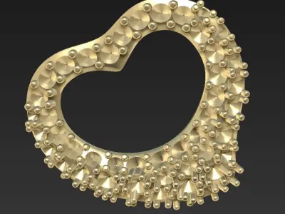 Pendant love 3D print model purchase