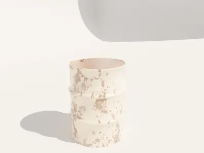 Metal Barrel MK1- Low Poly Asset  Low-poly 3D model