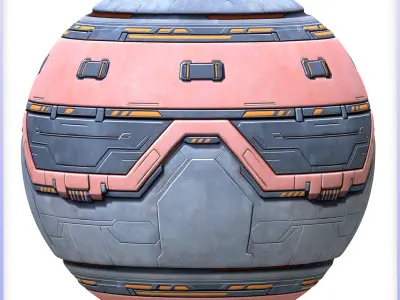 SciFi Seamless Texture Texture 26