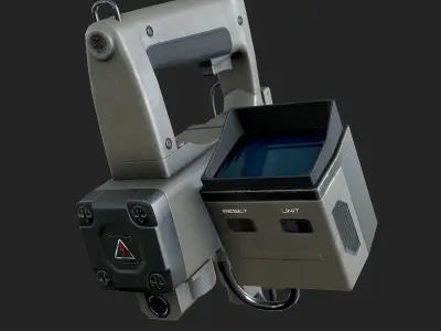 Motion Tracker PBR Specular Mobile LOD Sci-Fi Low-poly 3D model