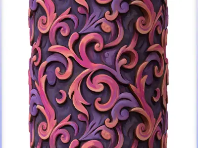 Stylized Ornaments Seamless Texture Texture