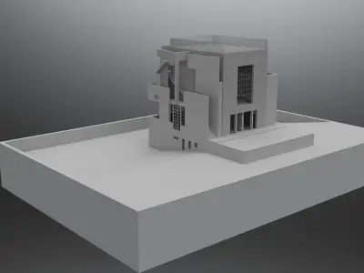 Sixth Street Residence Project by Thom Mayne with Andrew Zago 3D model