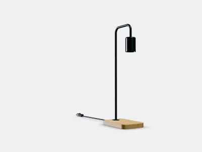 TVARHAND table lamp Low-poly 3D model