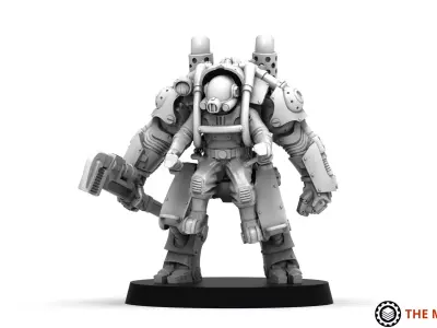 Ironblood - Exoloader squad builder 3D print model