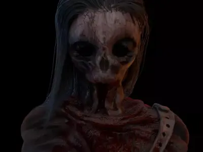 Ghost Demon Model for Blender 3D model