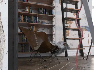 Studio Loft 3D model