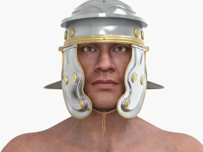 Roman Centurion - Gladius Soldier  Low-poly 3D model