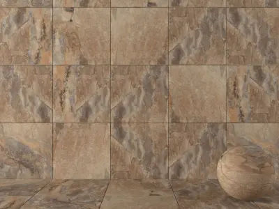 Stone Wall Tiles Key Stone Brown 80x80 Texture