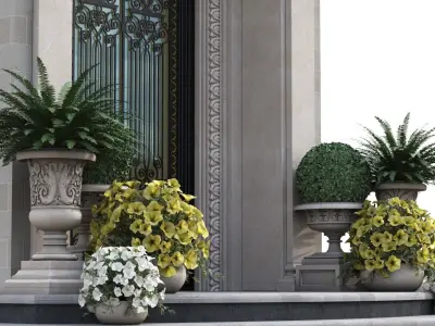 Exterior Doors 2 3D model