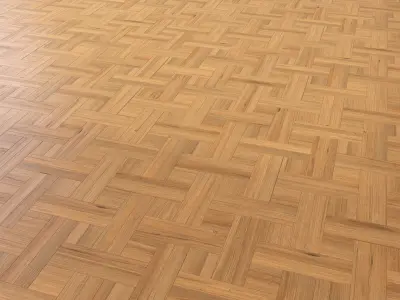 Parquet - Laminate - Wooden floor Low-poly 3D model 28