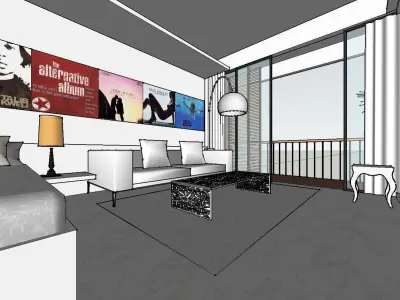 vacation spot-Resort-Fashion Leisure Hotel-0271 3D model