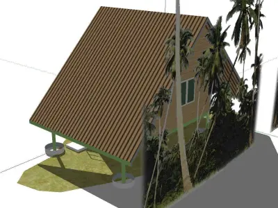Creative Design-Holiday Cabin-0108 3D model