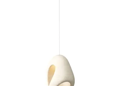 Art Wabi Sabi Pendant Light 3D model