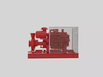 Fire Pump  3D model