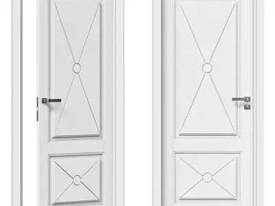 TOSCANA LITERA Interior door 6363 3D model