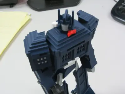Tardis Transformer V2 Free 3D print model
