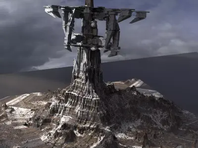 Claw Mountain Base 3D model