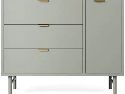 Classic Kids Dresser with Door  3D model