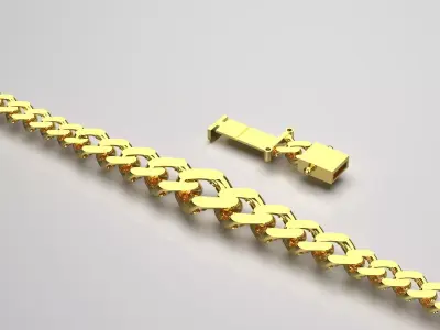 STL 3D gold bracelet model bg0023 3D print model purchase