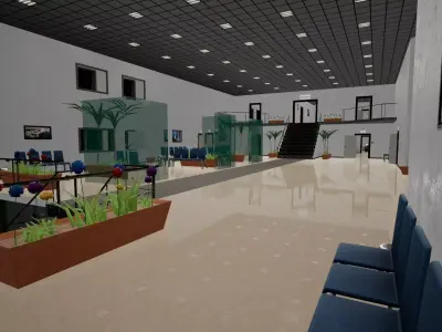 Modular Megapack Low-poly 3D model