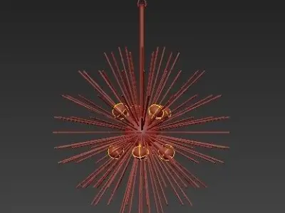 Andromeda Chandelier 3D model