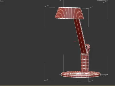 Maudine white shoe cabinet 3D model purchase